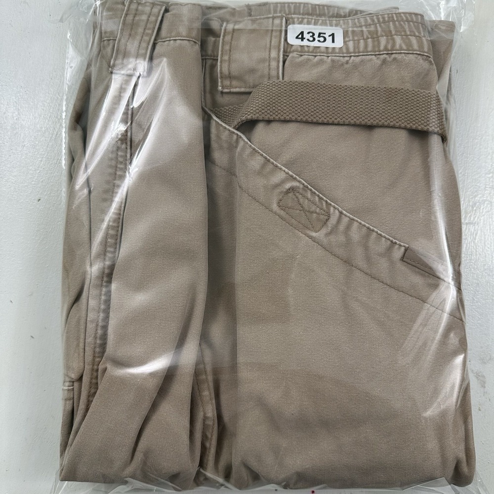 5.11 Tactical Mens Act 38x32 Beige Cargo Pants Utility Military Canvas‎ Cotton - Picture 13 of 14